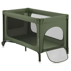 Le lit bébé lionelo jasmin easy fold green olive