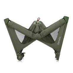 Le lit bébé lionelo jasmin easy fold green olive