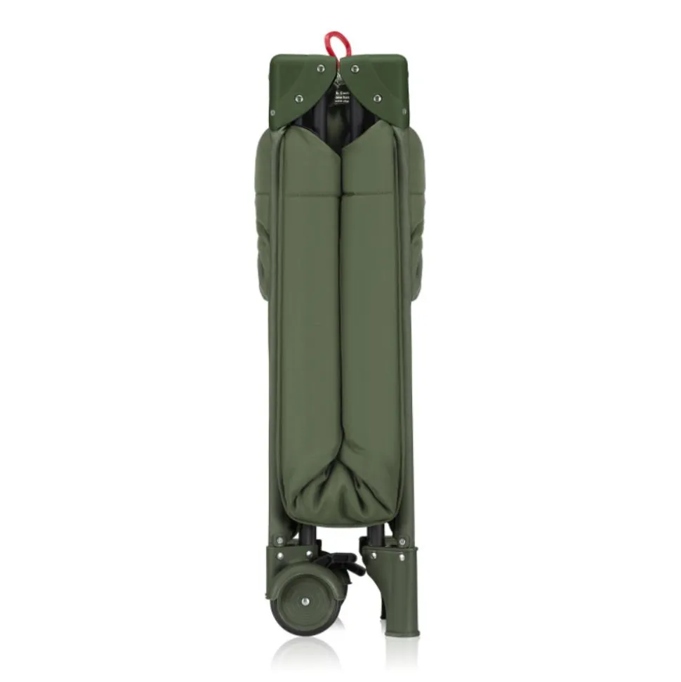 Le lit bébé lionelo jasmin easy fold green olive