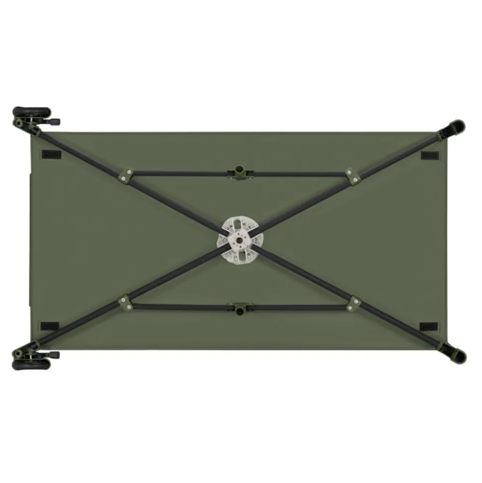 Le lit bébé lionelo jasmin easy fold green olive