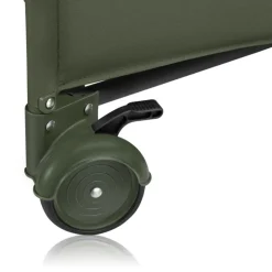 Le lit bébé lionelo jasmin easy fold green olive