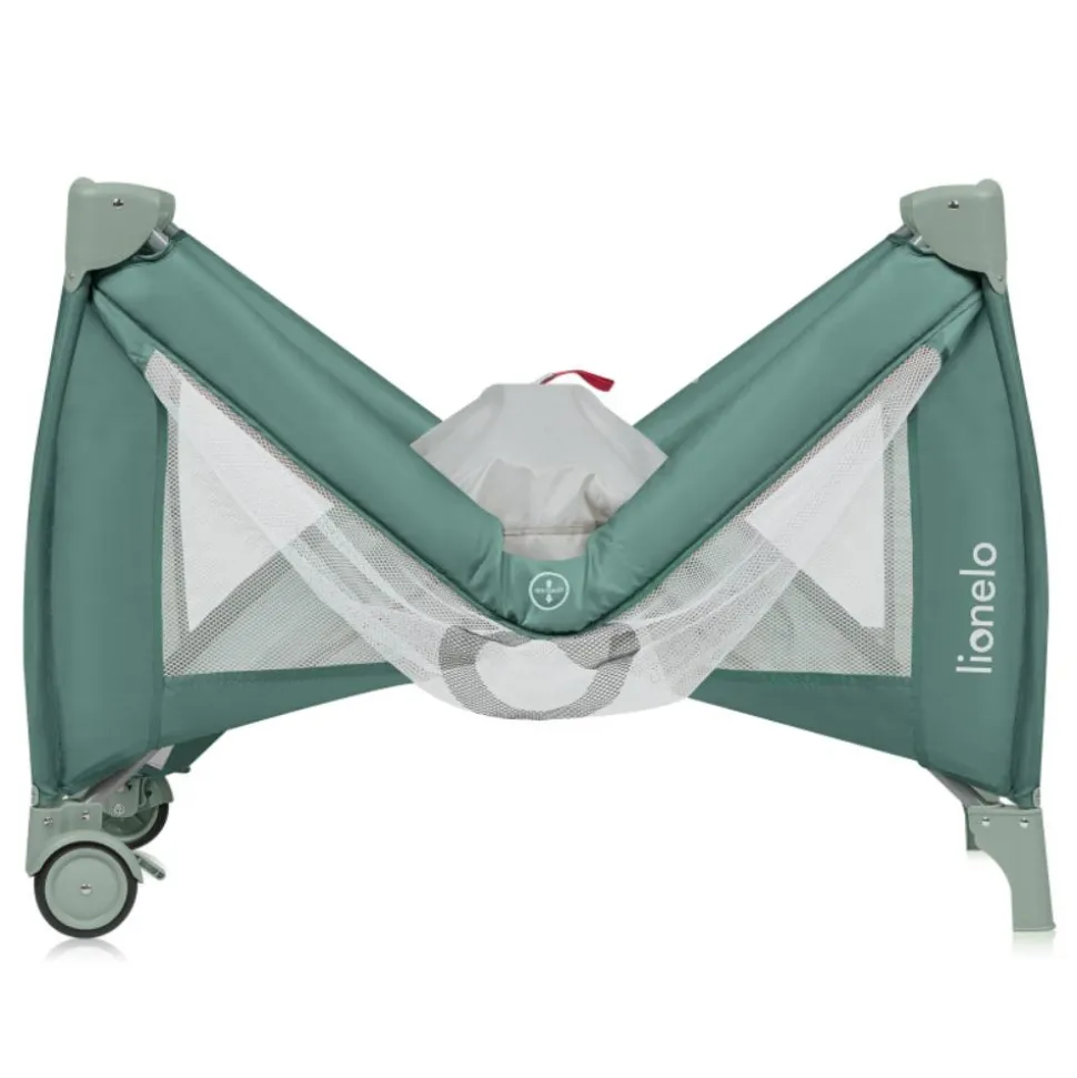 Le lit bébé lionelo stefi plus green olive
