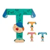 Lettre de l'alphabet clown t