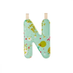 Lettre de l'alphabet décorative n
