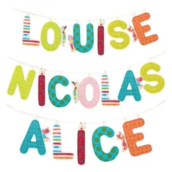 Lettre de l'alphabet décorative n