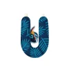 Lettre de l'alphabet décorative u