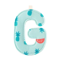 Lettre de l'alphabet décorative g