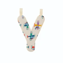 Lettre en tissu phosphorescente y