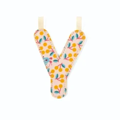 Lettre en tissu phosphorescente y