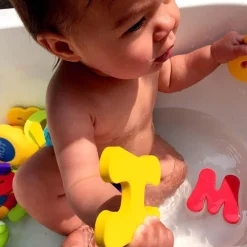 Lettres et chiffres de bain