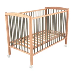 Lit bébé arthur 70x140 hybride gris
