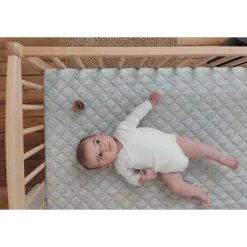 Lit bébé arthur 70x140 hybride gris