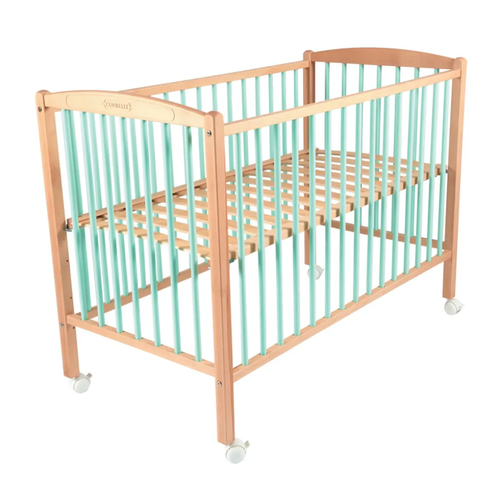 Lit bébé arthur 70x140 hybride vert mint