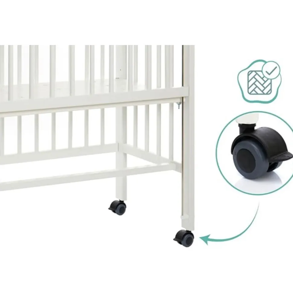 Lit bébé cododo cocon blanc