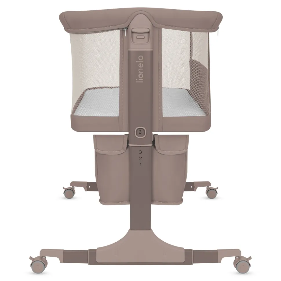Lit bébé jodie beige taupe