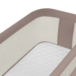 Lit bébé jodie beige taupe