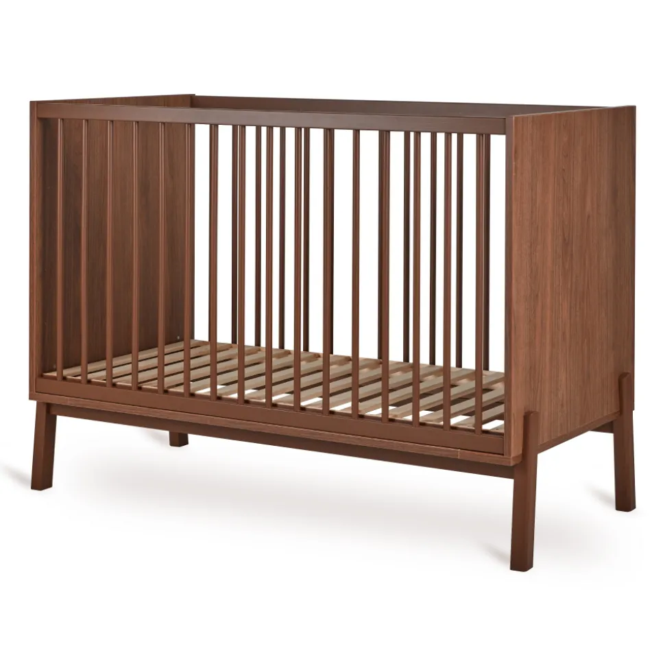 Lit bébé 60x120 cm ashi chataignier