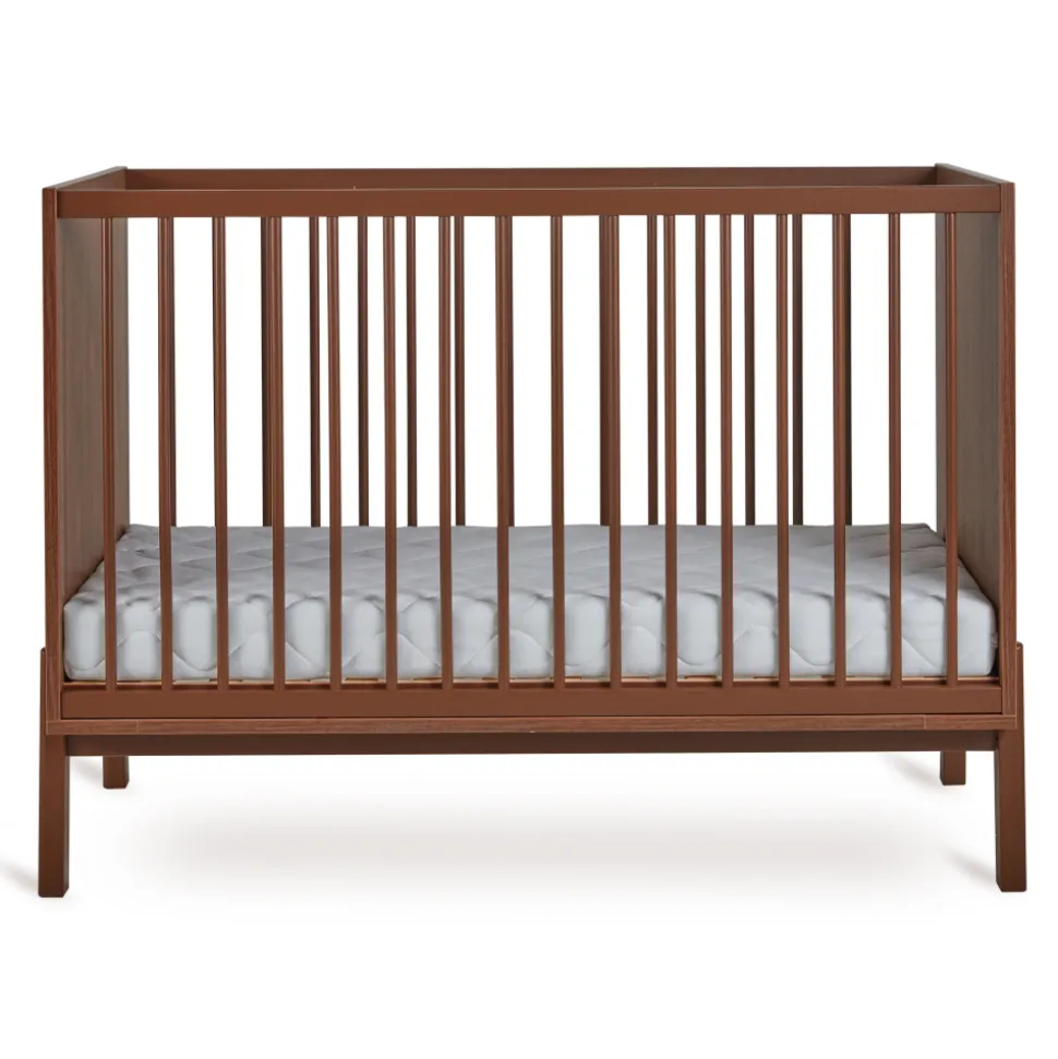 Lit bébé 60x120 cm ashi chataignier