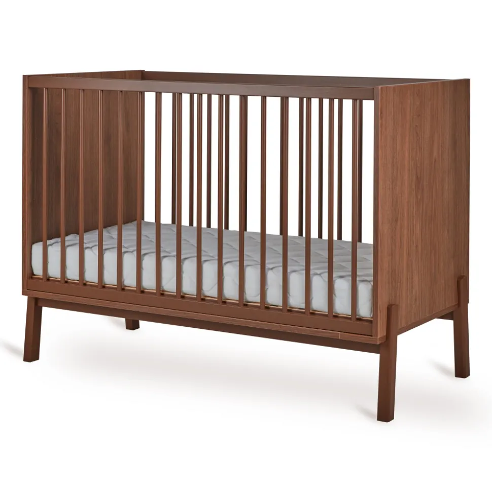 Lit bébé 60x120 cm ashi chataignier
