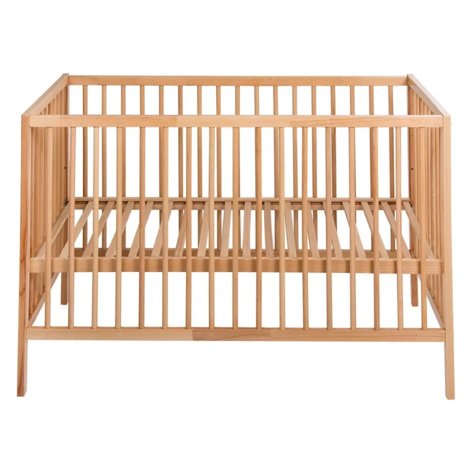 Lit bébé 60x120 cm lina - naturel