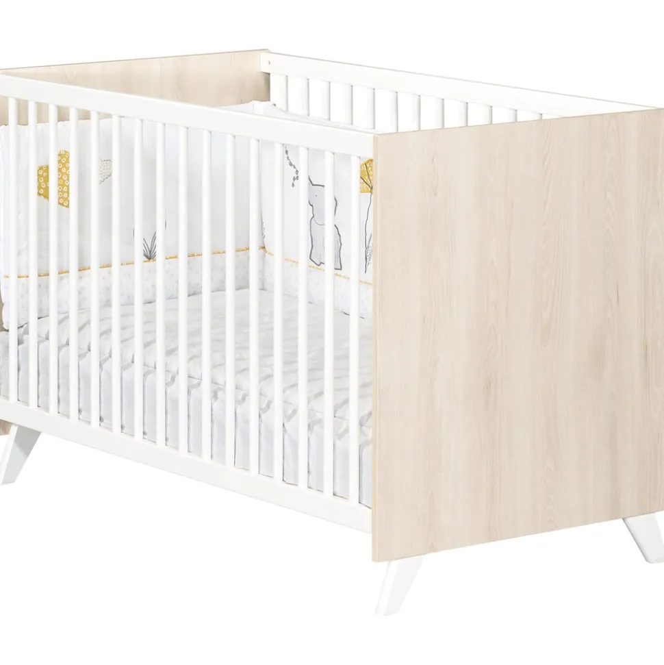 Lit bébé 60x120cm scandi naturel