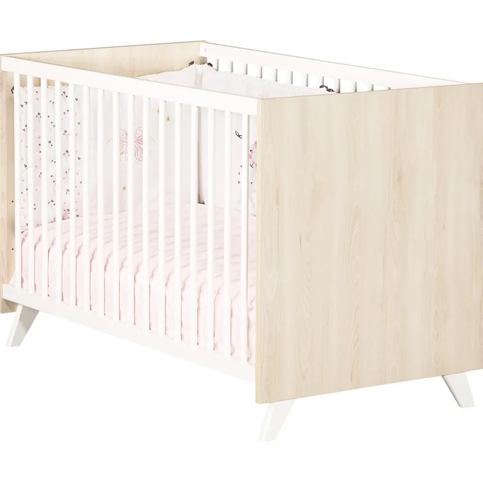 Lit bébé 60x120cm scandi naturel