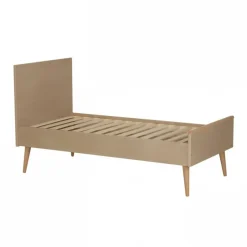 Lit bébé 70x140 cm évolutif en lit enfant cocoon latte