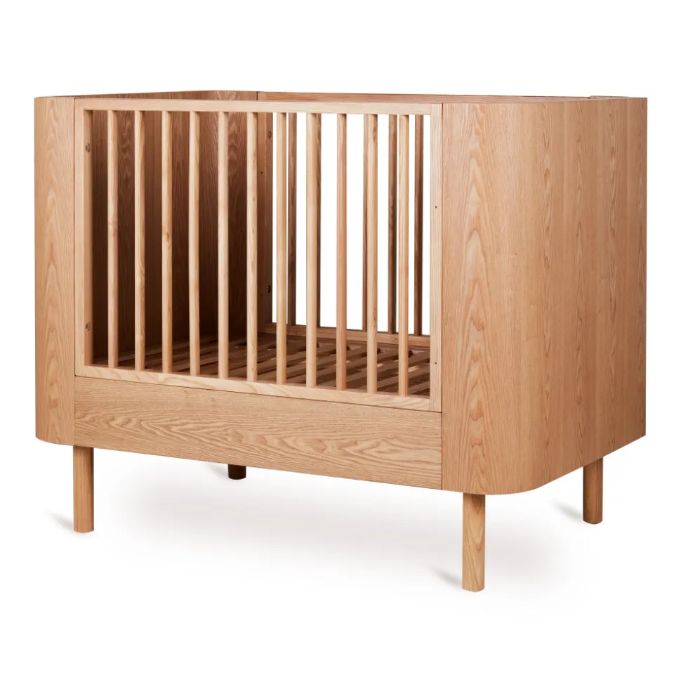 Lit bébé 110x70 cm yume natural ash