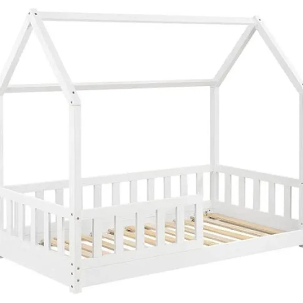 Lit cabane bosco 90 x 190 cm blanc