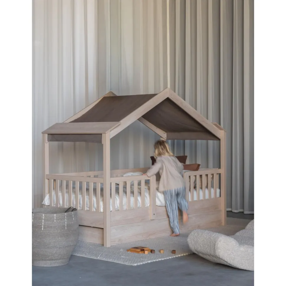 Lit cabane évolutif 90 x 200 cm - chalet