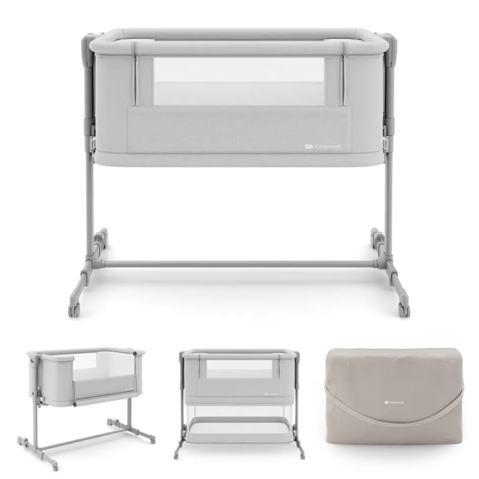 Lit cododo bébé nestee grow 2 light grey