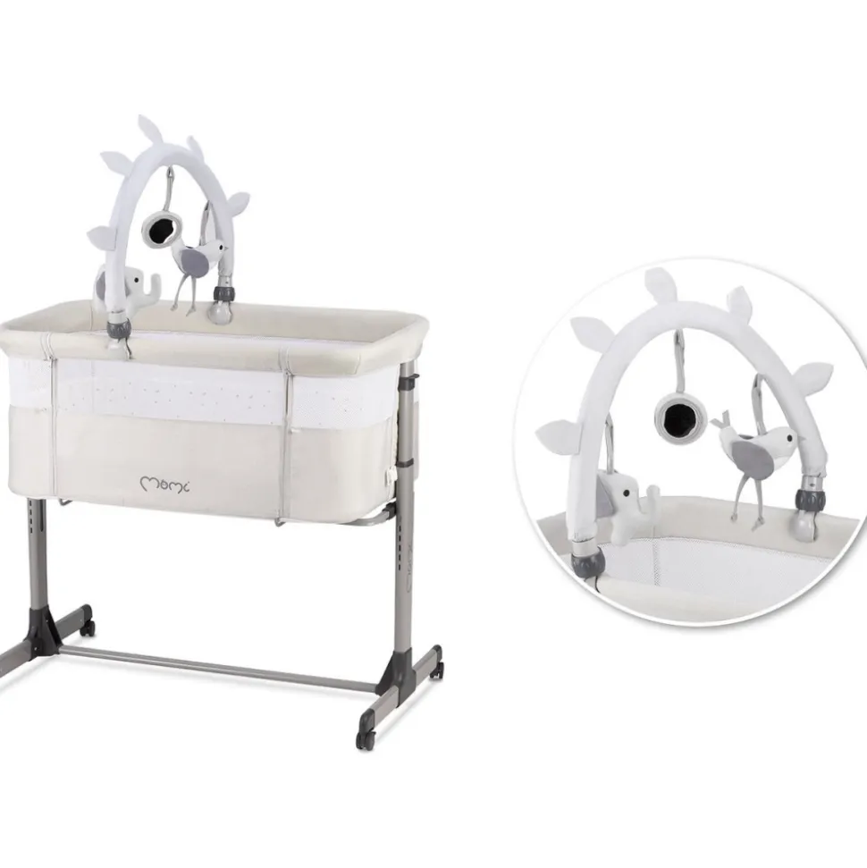 Lit cododo crib - light gray
