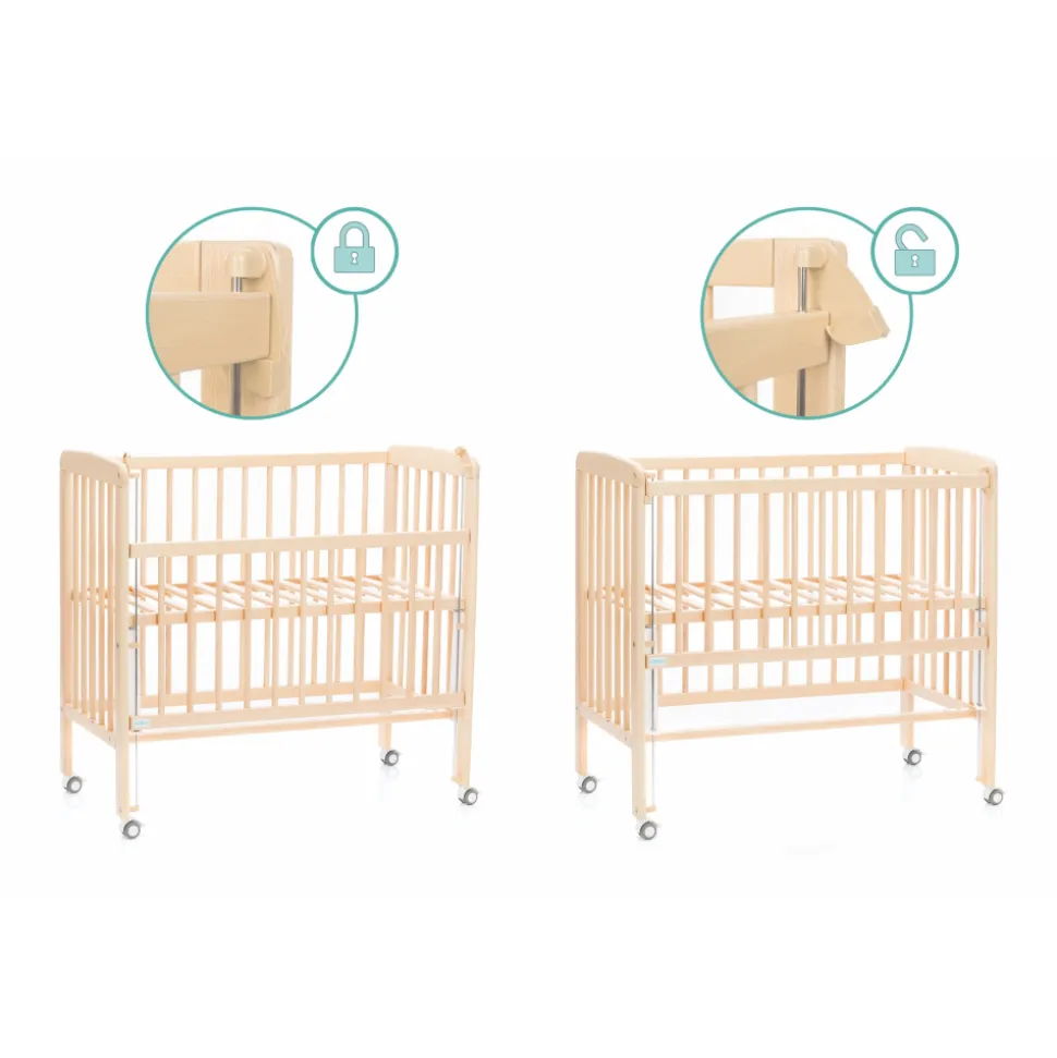 Lit cododo en bois nino beige