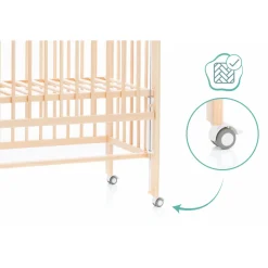 Lit cododo en bois nino beige