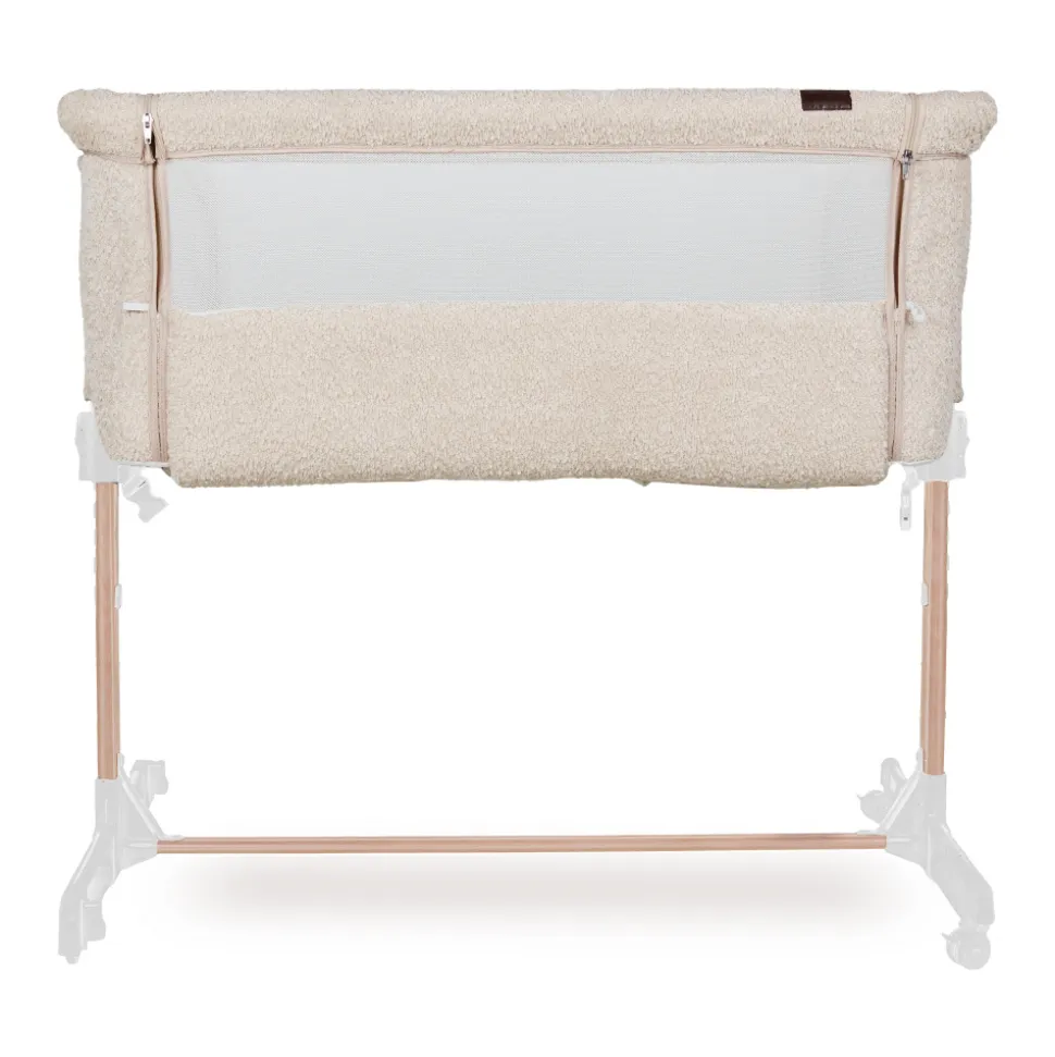 Lit cododo side-by-side bouclettes natural sheep