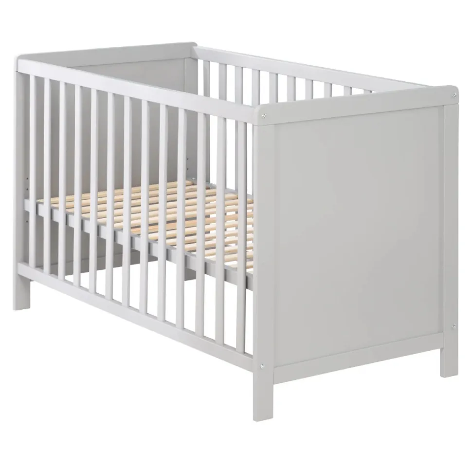 Lit cododo 60 x 120 cm sommier inclus gris