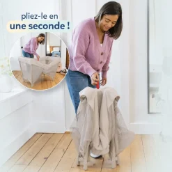Lit de voyage parapluie amigo vanilla