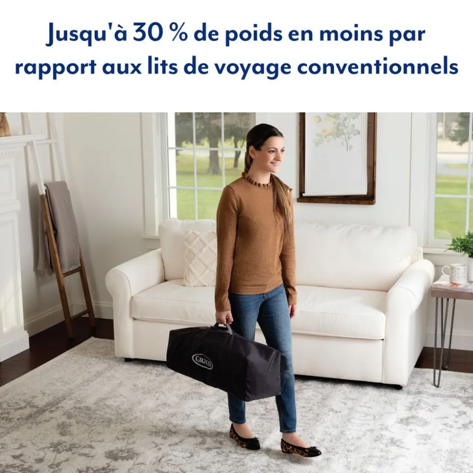 Lit de voyage parapluie foldlite lx midnight