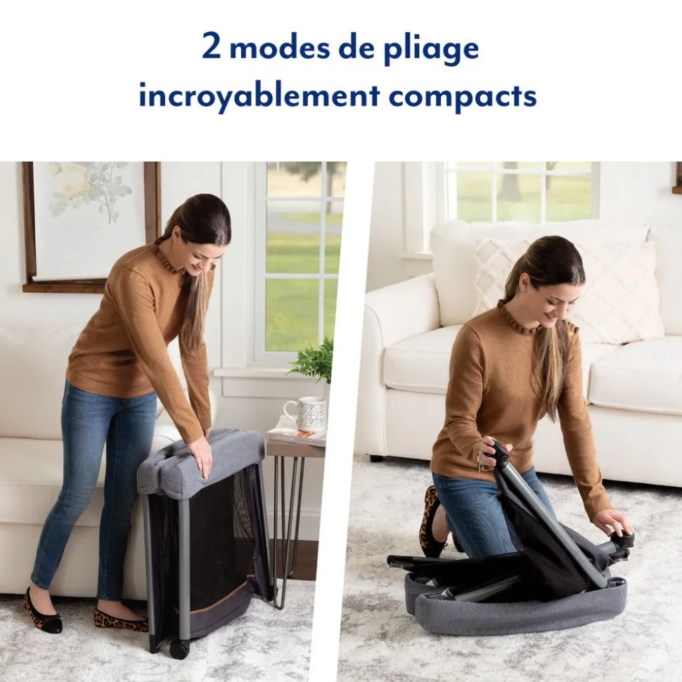 Lit de voyage parapluie foldlite lx midnight