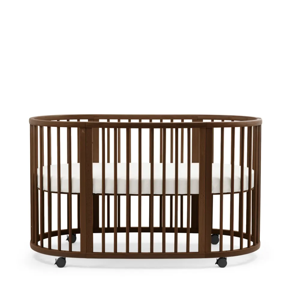 Lit en bois sleepi warm brown