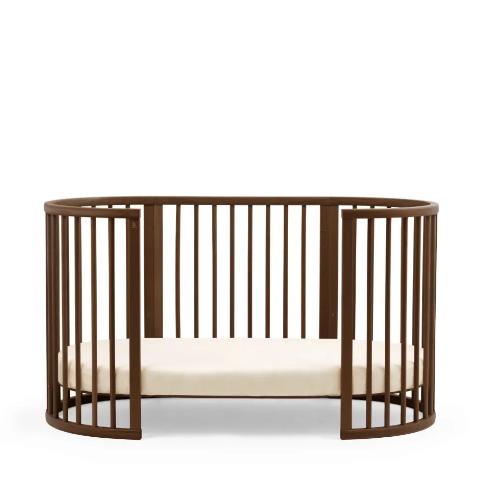 Lit en bois sleepi warm brown