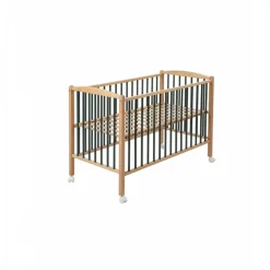 Lit en bois 70x140 cm arthur hybride kaki