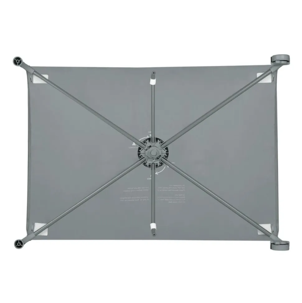 Lit parapluie bébé amelie compact avec matelas grey concrete