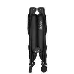 Lit parapluie bébé amelie compact avec matelas black carbon