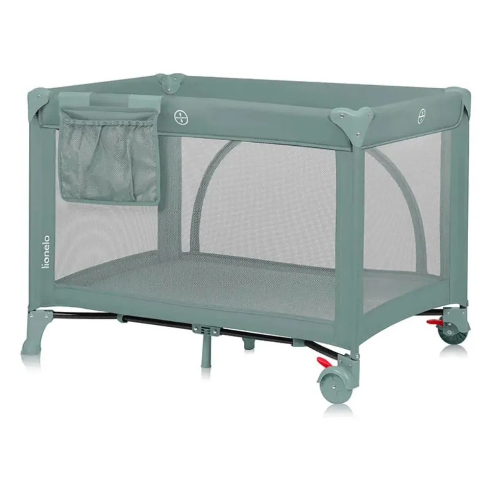 Lit parapluie bébé laura compact 2 en 1 green sage