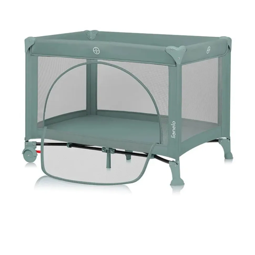 Lit parapluie bébé laura compact 2 en 1 green sage