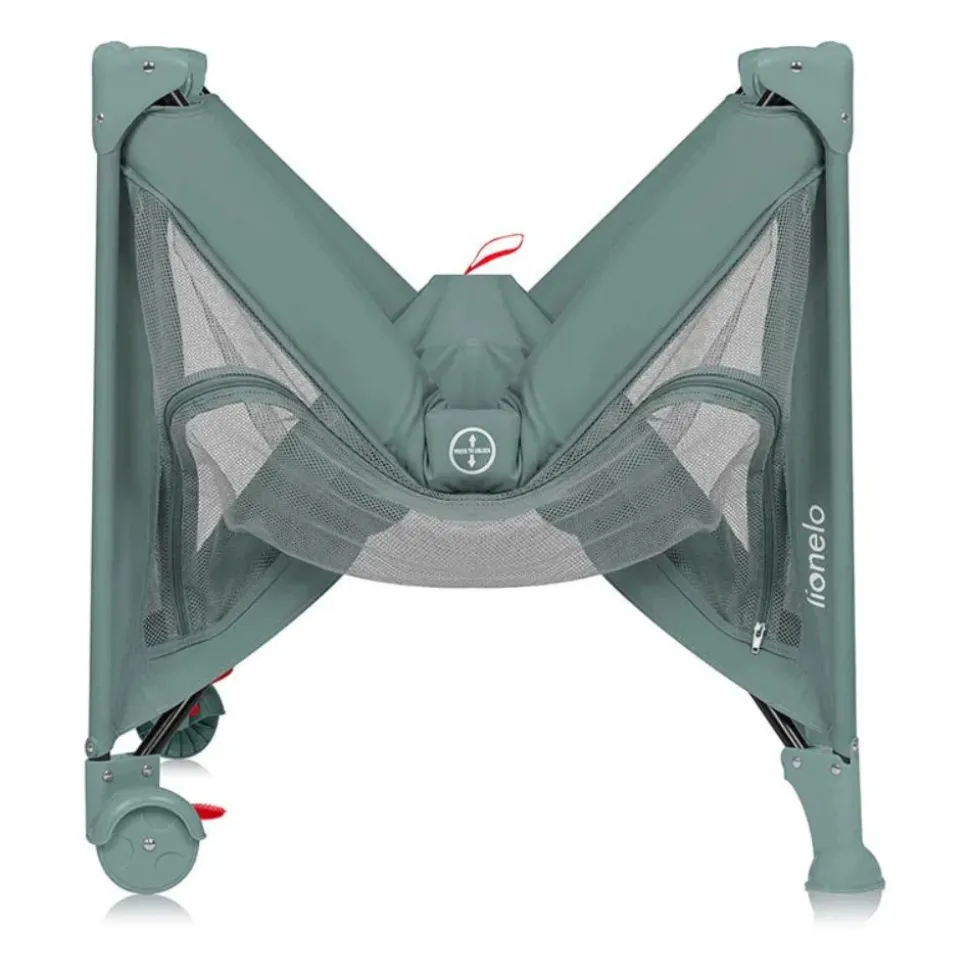 Lit parapluie bébé laura compact 2 en 1 green sage