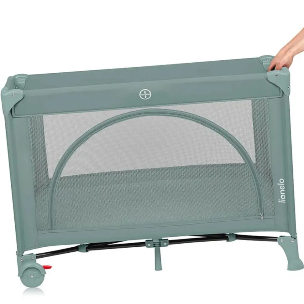 Lit parapluie bébé laura compact 2 en 1 green sage