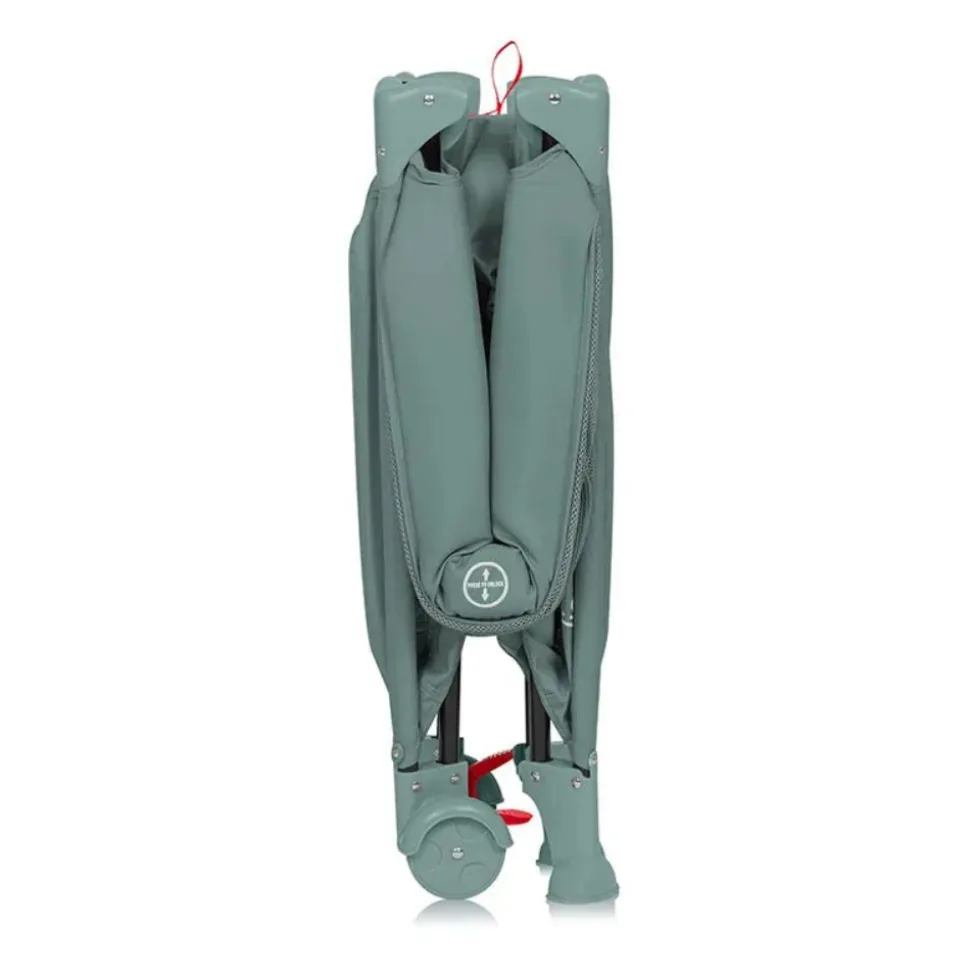 Lit parapluie bébé laura compact 2 en 1 green sage