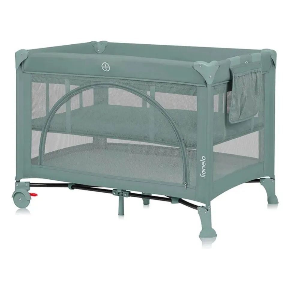 Lit parapluie bébé laura compact 2 en 1 green sage